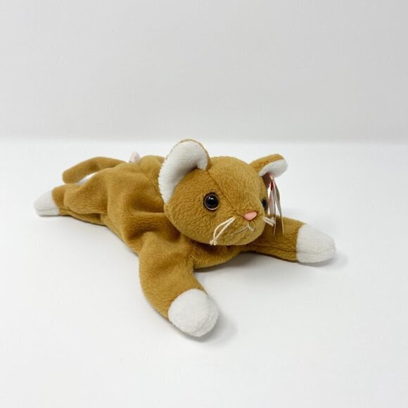 TY Beanie Baby Nip The Cat 7" 1993 Collectable Plush Stuffed Animal Toy Kids - Picture 8 of 9